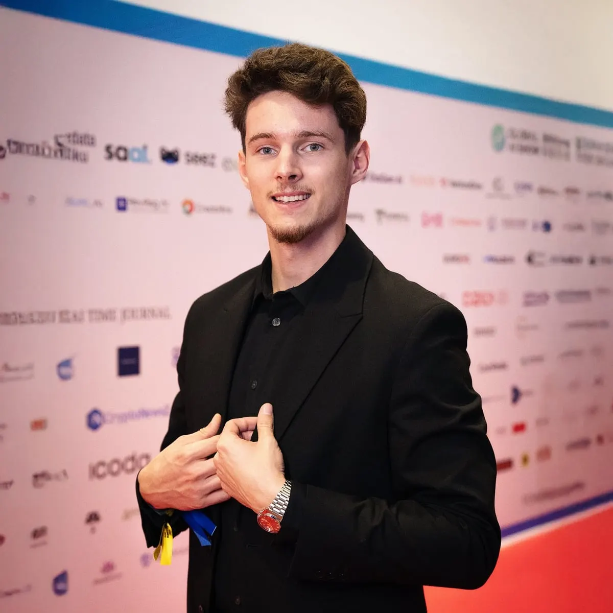 Denis Subic at an industry event in Dubai