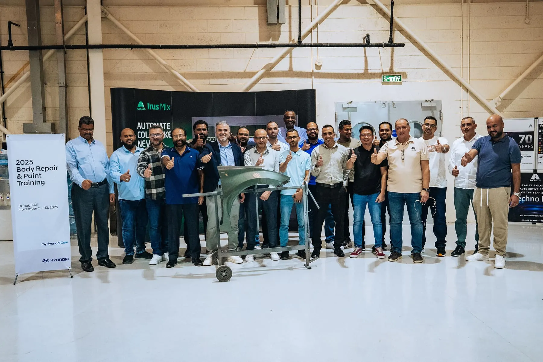 Hyundai — Body Repair & Paint Training — event photography, Dubai — Agency Verse (4 of 21)