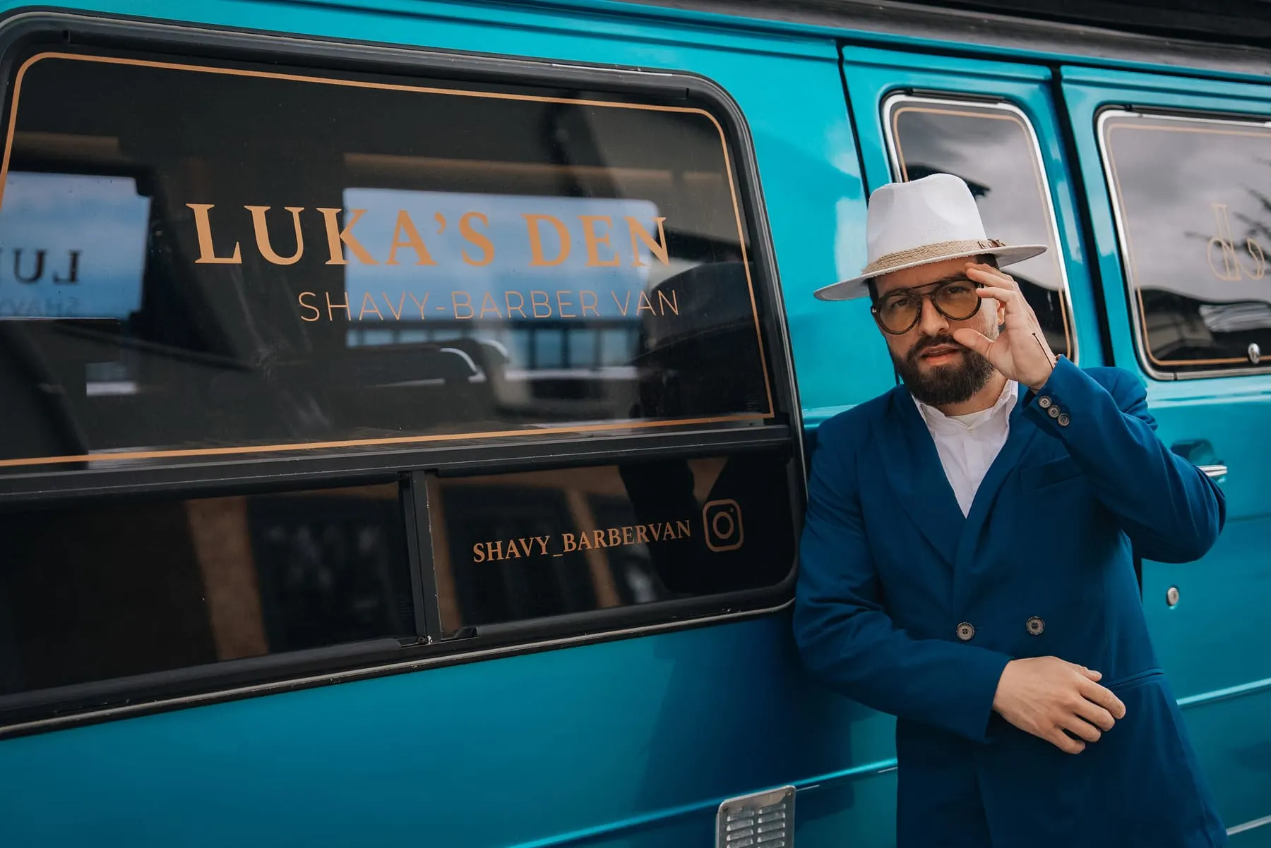 Luka’s Den — barbershop brand — تصوير العلامة التجارية في سلوفينيا من Agency Verse (7 من 10)