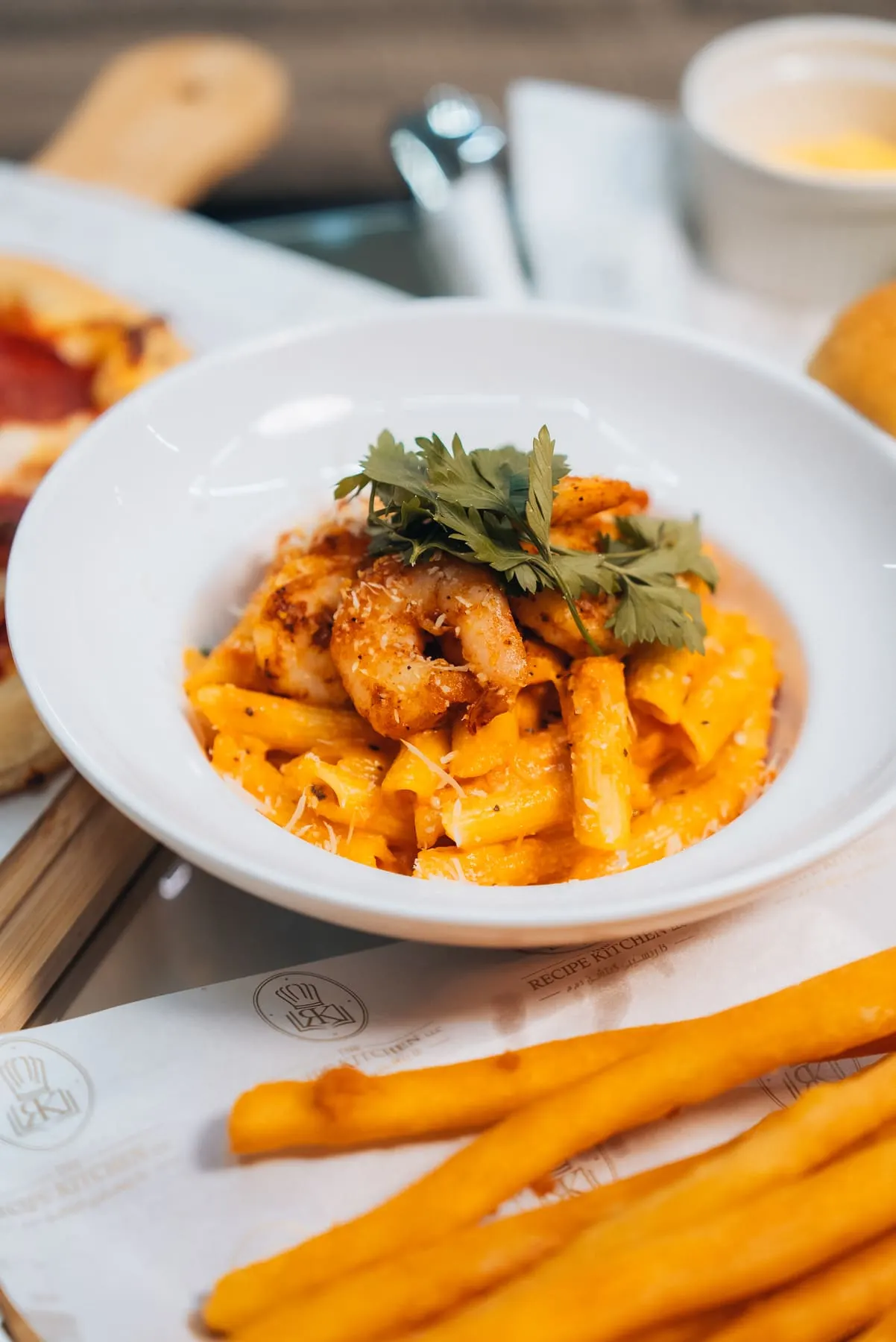 Pasta in tomato sauce with herbs — The Recipe Kitchen — Agency Verse