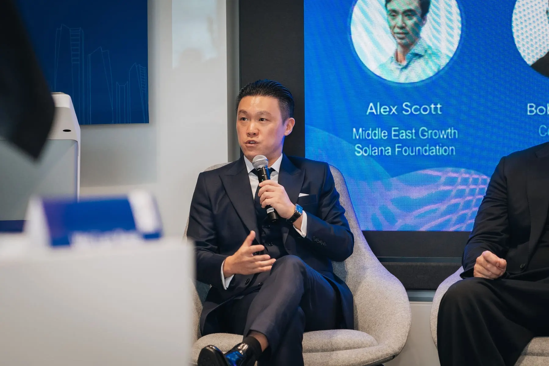 Keynote & interview films — Panel discussion on stage — Stablecoin & Digital Asset Forum 2026, Abu Dhabi — Agency Verse