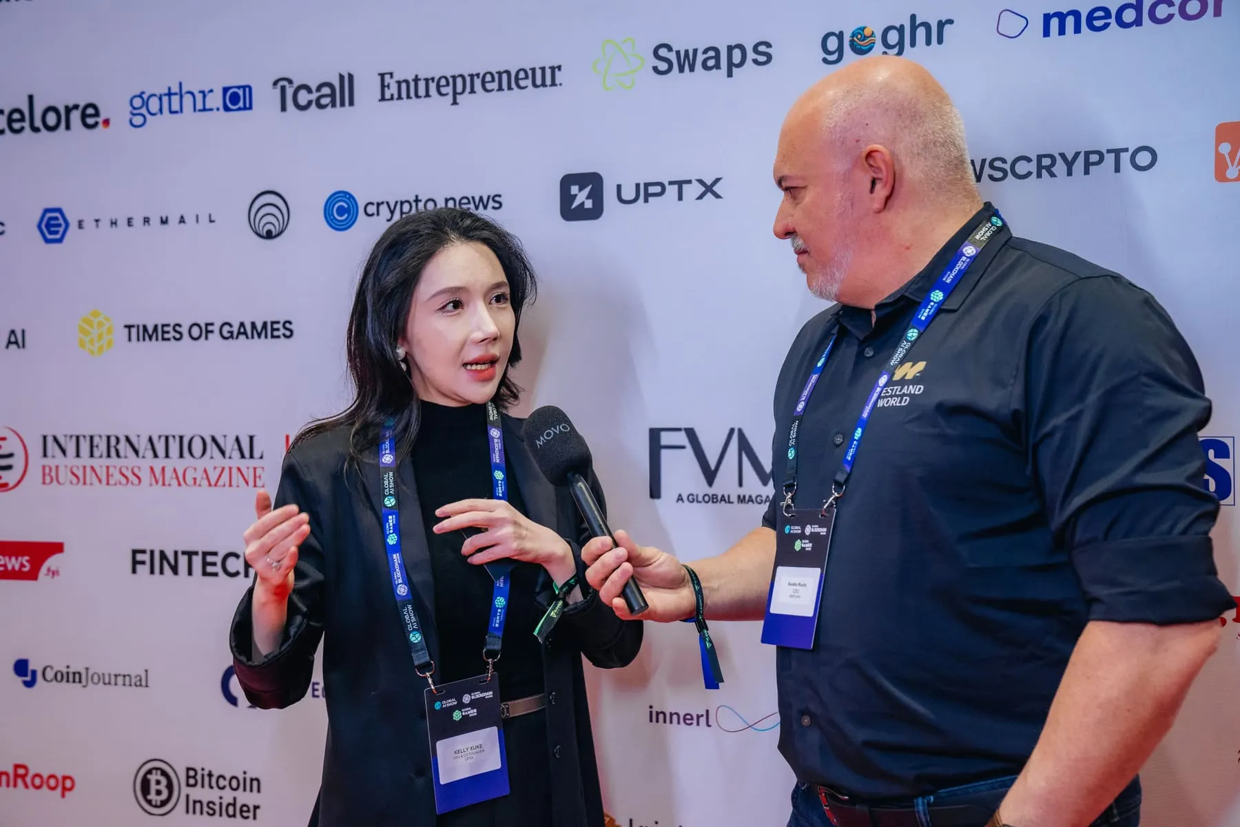UPTX — Global Blockchain Show 2024 — تصوير الفعاليات من Agency Verse (3 من 42)